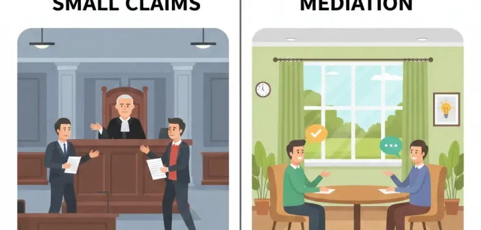 Small Claims vs Mediation: Which Should You Choose?